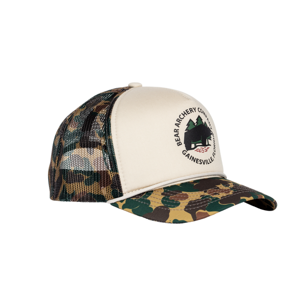 Bear Archery Camo Traditional Logo Hat