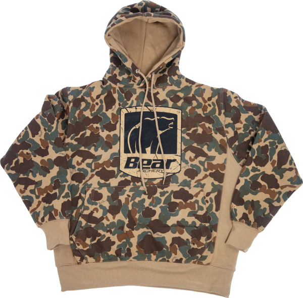 Fred Bear Camo Bear Sheild Hoodie