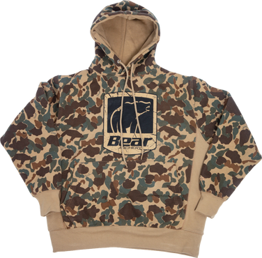 Fred Bear Camo Bear Sheild Hoodie