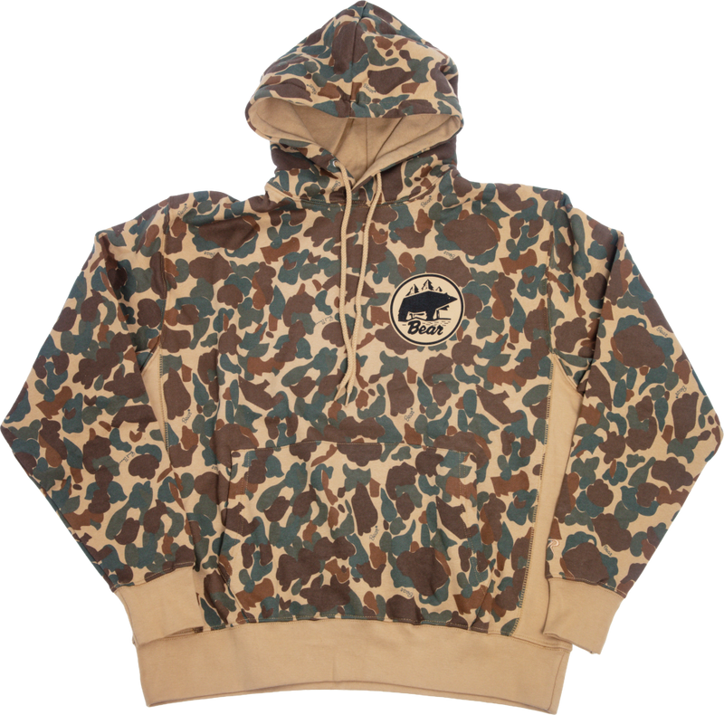 Fred Bear Camo Coin Print Hoodie