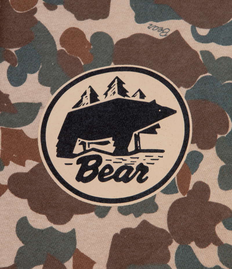 Fred Bear Camo Coin Print Hoodie