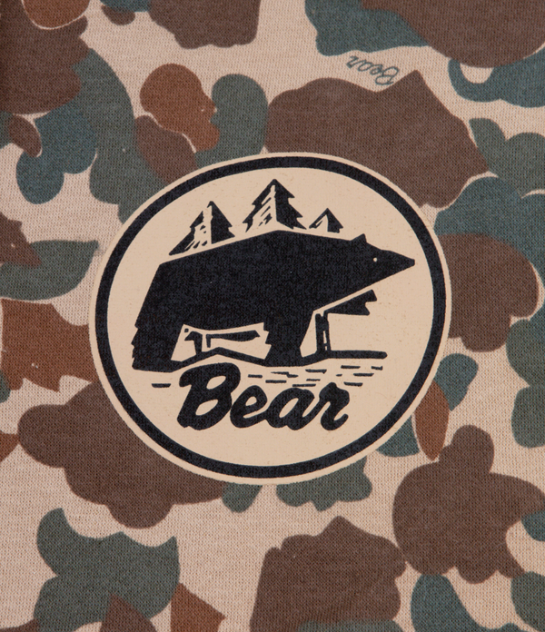 Fred Bear Camo Coin Print Hoodie