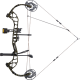 Pristine RTH compound bow for women from Bear Archery at full draw
