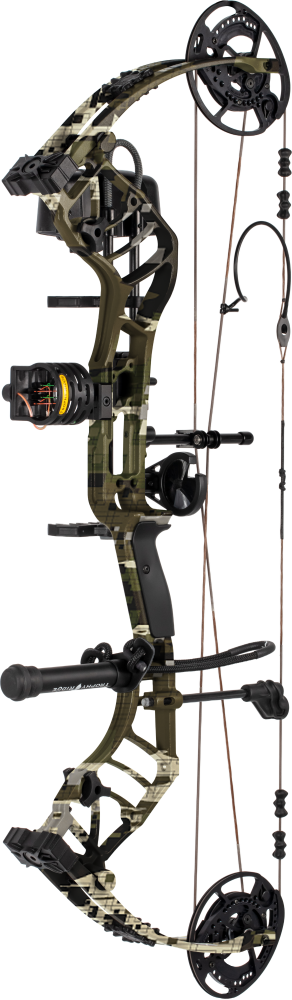 Resilient RTH compound bow in color Emerge 2.0
