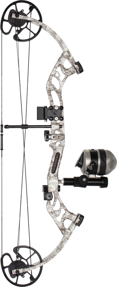 Sucker Punch Pro RTF w Reclaim Reel Bowfishing Bow Glow / Right Hand / 20-50