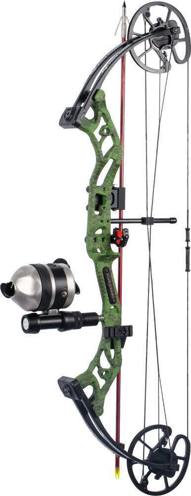 Sucker Punch Pro RTF w Reclaim Reel Bowfishing Bow