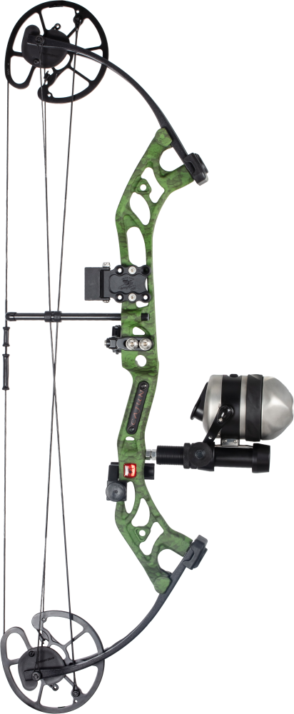 crossbow fishing arrows reel Sucker Punch Pro RTF w Reclaim Reel Bowfishing Bow Cajun Red / Right Hand / 20-50