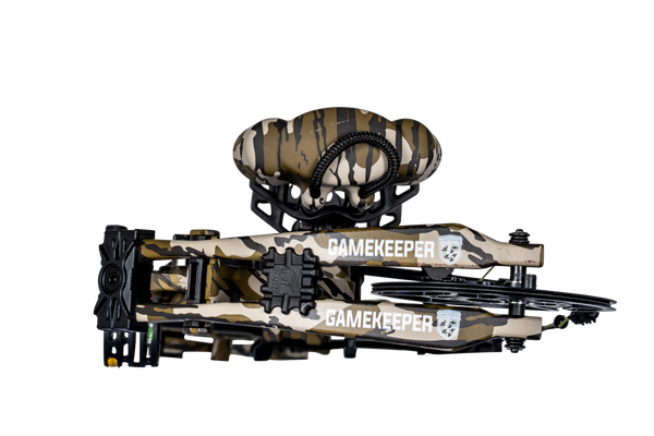 Image of Gamekeeper RTH Compound Bow, Bear Gamekeeper Bow, Mossy Oak Compound Bow