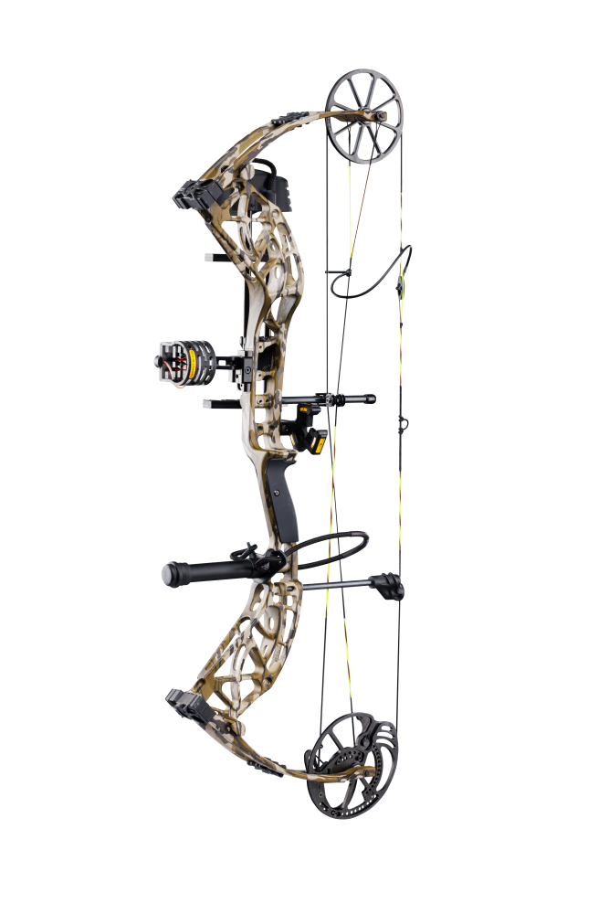 Angled view of the Bear Adapt 2 RTH featuring its 31-inch axel-to-axel length.