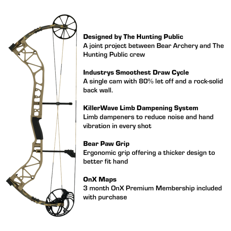 Bear Adapt Bow by the Hunting Public