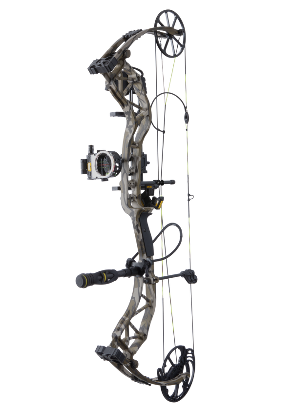 New for the Adapt + is a more efficient roller cable slide, and Mossy Oak Bottomland Camo from top to bottom_6