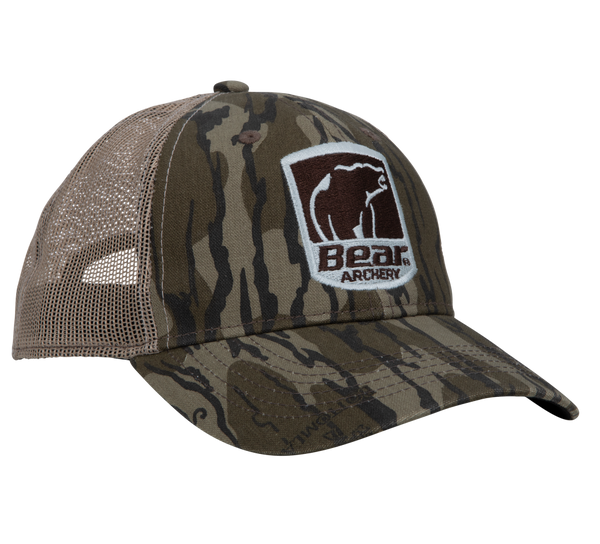 bear archery hat - bear archery mossy oak bottomland hat