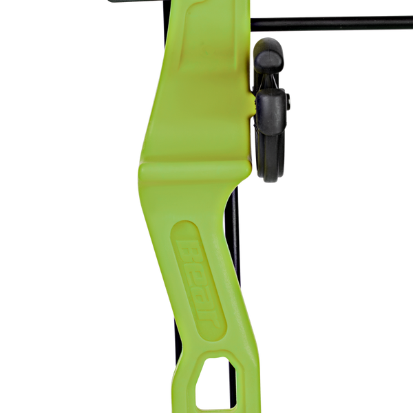 Bear Archery Brave Youth Bow Includes Whisker Biscuit, Arrows, Armguard, and Arrow Quiver Recommended for Ages 8 and Up – Green_3