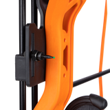 Bear Brave bow features a continuous draw weight up to 25 lb. and a continuous draw length up to 19.5-inches. 