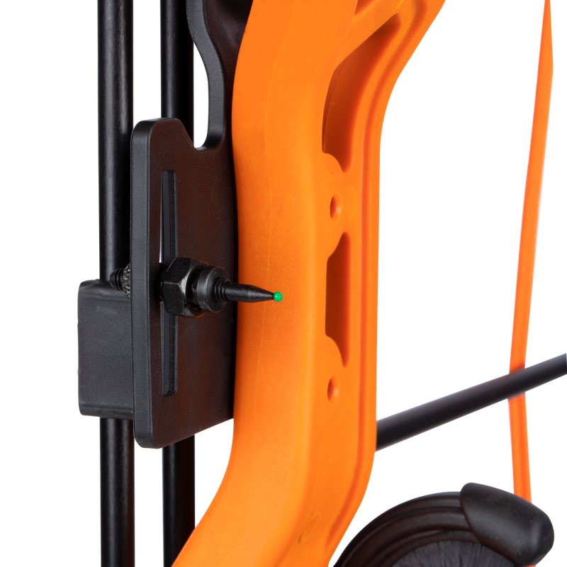 Bear Brave bow features a continuous draw weight up to 25 lb. and a continuous draw length up to 19.5-inches. 