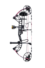 Side view showcasing Trophy Ridge’s ultimate ready-to-hunt package on Bear Archery's Cruzer G4 compact bow. 