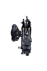 Bear Archery Cruzer G4 logo on compound bow limbs in Shadow color.