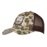 Fred bear camo hat - bear archery camo hat with fred bear camo and bear archery shield logo