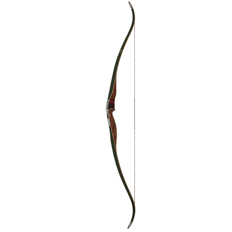 Bear Archery Kodiak 60" Recurve Bow - Purpleheart Rosewood Finish - 40-50 LB Draw Available - Right and Left Hand Models Available_3