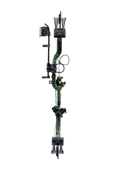 Front view of Bear Archery Legit MAXX RTH in color Toxic.