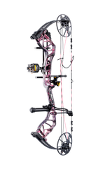 Side view of Bear Archery Legit MAXX RTH showcasing its 30" axel length with dual cams. 