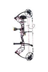 Side view showcasing Trophy Ridge’s ultimate ready-to-hunt package on Bear Archery's Legit MAXX RTH adjustable compound bow. 