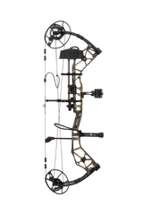 Bear Archery Paradigm hunting bow with Trophy Ridge Ready-to-Hunt package. The Paradigm is a long draw compound bow.