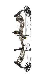 Bear Archery Paradigm hunting bow in color Veil Whitetail. The Paradigm is a long draw compound bow.
