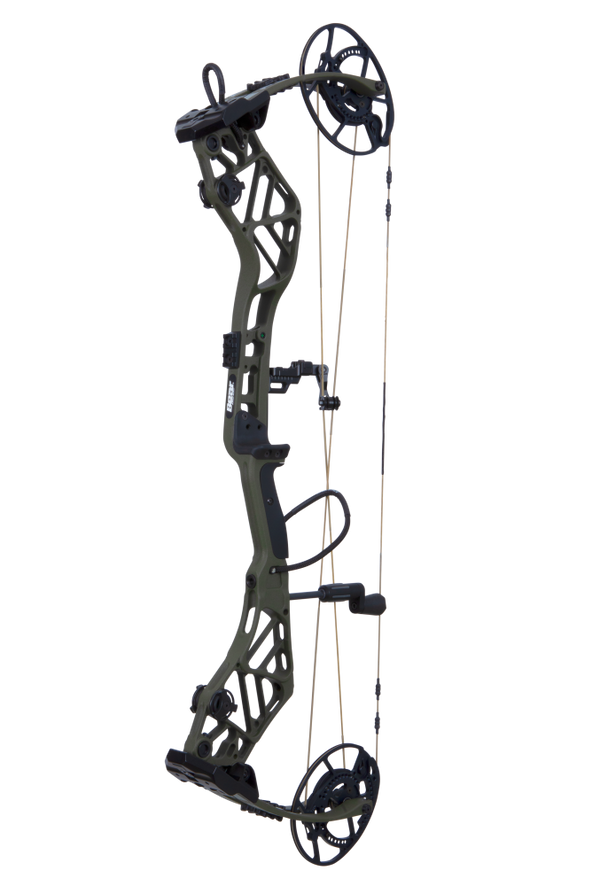 Bear Archery AC96B2B2203 Kit de ballesta de dominio listo para cazar con  flechas ópticas, carcaj, trineo de cincho, paquete de eslinga con linterna
