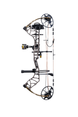 Side view of Bear Archery Legit MAXX RTH Special Edition compound bow in color Stone/Bottomland showcasing its dual cam system.