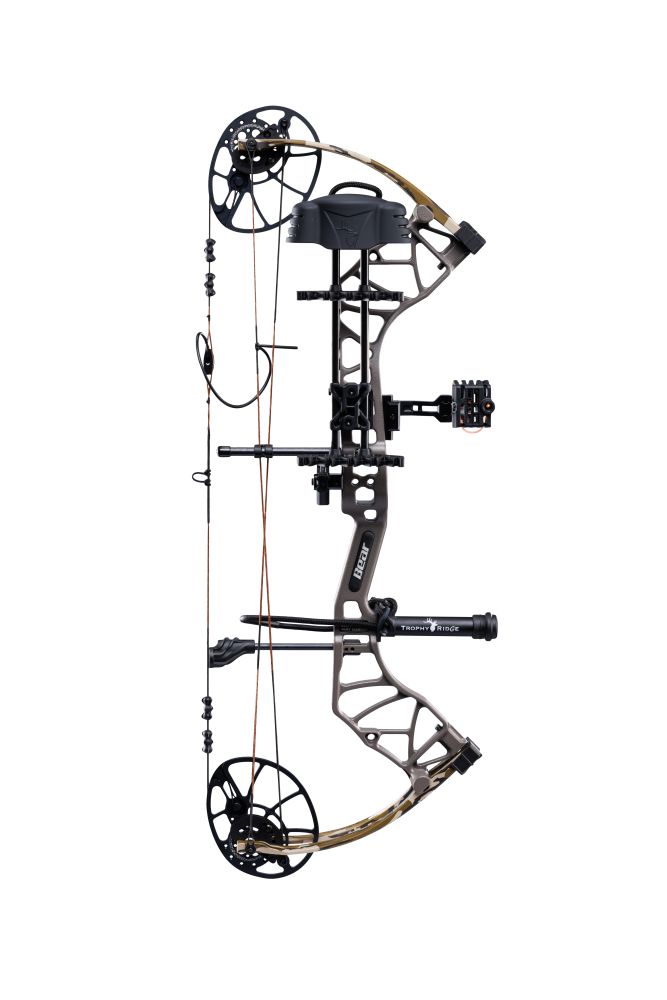 Bear Archery Legit MAXX RTH Special Edition compound bow with Trophy Ridge Ready-to-Hunt package.
