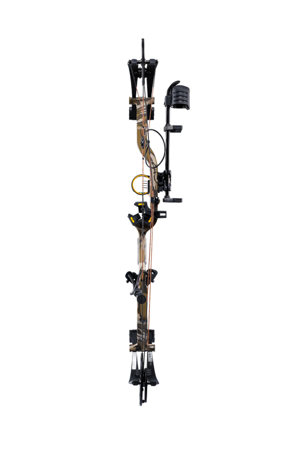 The Bear Species XT RTH reaches speeds up to speeds of up to 320 feet per second and boasts an 80% let off.