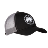 bear archery hat - traditional archery hat - bear archery black and white traditional logo hat
