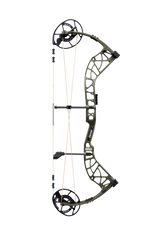 Bear Archery Whitetail INT compound bow with an adjustable draw length from 26 to 30 inches aimed right.