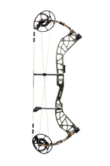 Bear Archery Whitetail INT compound bow with an adjustable draw length from 26 to 30 inches aimed right.