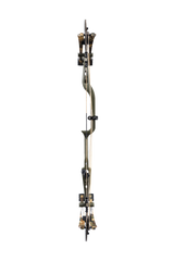 Back view of Bear Archery Whitetail INT compound bow showcasing its 31" axel length.