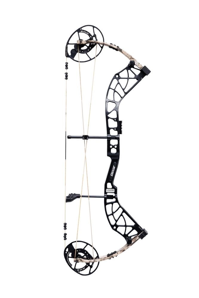 The Bear Archery Whitetail lINT compound bow is unlike any other bow in its price range, reaching speeds of up to 339fps. 