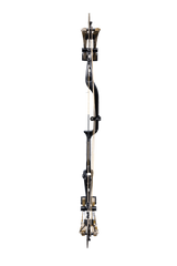 Back view of Bear Archery Whitetail INT showcasing what you will see when holding the compound bow.