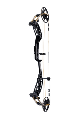 Side view of Bear Archery Whitetail INT compound bow with 90% let off, highlighting its modern lightweight frame.