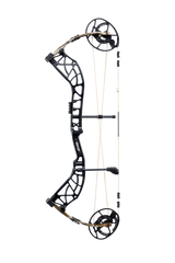 Side view showcasing KillerWave limb dampeners on Bear Archery's Whitetail INT.