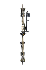 Back view of Bear Archery Whitetail INT RTH compound bow showcasing its 31" axel length.