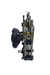 Bear Archery Whitetail INT RTH logo on compound bow limbs in Olive color.