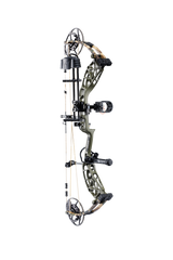 Side view showcasing KillerWave limb dampeners on Bear Archery's Whitetail INT RTH.