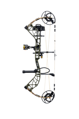 The Bear Whitetail INT RTH compound bow has adjustable let-off options of 75, 80, 85, or 90 percent.