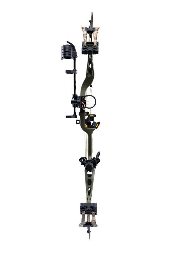 Front view of Bear Archery Whitetail INT RTH in color Throwback Green.