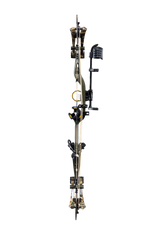 Back view of Bear Archery Whitetail INT RTH compound bow showcasing its 31" axel length.