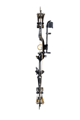 Back view of Bear Archery Whitetail INT RTH compound bow showcasing its 31" axel length.