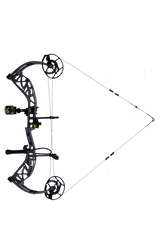Bear Archery Whitetail INT RTH RTH compound bow with an adjustable draw length from 26 to 30 inches aimed left. 