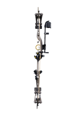 Back view of Bear Archery Whitetail INT RTH compound bow showcasing its 31" axel length.