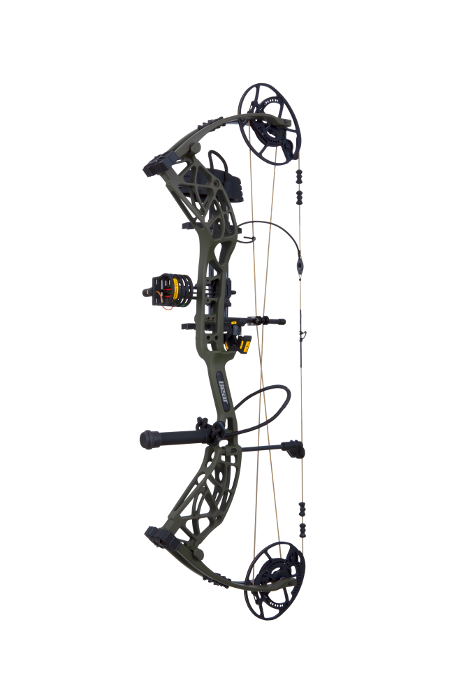 bear archery whitetail maxx ready to hunt compound bow with trophy ridge accessories